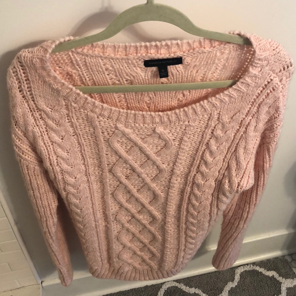 Pink sweater